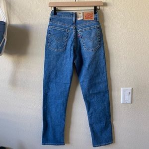 Levi Wedgie Straight Jeans